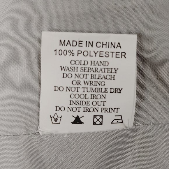 PROM/WEDDING LIGHT GRAY TULLE WITH FLORAL APPLIQUES BY BABYONLINE D.R.E.S.S. - Picture 11 of 13